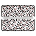 thumbnail image 1 of Kitchen Rugs Sets Of 2,White Cow Black Spot Pattern Anti Fatigue Kitchen Mat Rugs Non Slip Washable,Decorative Kitchen Floor Mats for Kitchen,Sink,Laundry,17"x47"+17"x47", 1 of 5