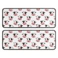 thumbnail image 1 of Kitchen Rugs Sets Of 2,White Cow Face Pattern Anti Fatigue Kitchen Mat Rugs Non Slip Washable,Decorative Kitchen Floor Mats for Kitchen,Sink,Laundry,17"x47"+17"x47", 1 of 5