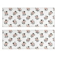 thumbnail image 1 of Kitchen Rugs Sets Of 2,White Cow Happy Pattern Anti Fatigue Kitchen Mat Rugs Non Slip Washable,Decorative Kitchen Floor Mats for Kitchen,Sink,Laundry,17"X47", 1 of 5