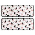thumbnail image 1 of Kitchen Rugs Sets Of 2,White Cow Head Dot Pattern Anti Fatigue Kitchen Mat Rugs Non Slip Washable,Decorative Kitchen Floor Mats for Kitchen,Sink,Laundry,17"x47"+17"x47", 1 of 5