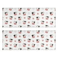 thumbnail image 1 of Kitchen Rugs Sets Of 2,White Cow Heart Pattern Anti Fatigue Kitchen Mat Rugs Non Slip Washable,Decorative Kitchen Floor Mats for Kitchen,Sink,Laundry,17"X47", 1 of 5