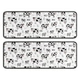 thumbnail image 1 of Kitchen Rugs Sets Of 2,White Cow Milk Cow Pattern Anti Fatigue Kitchen Mat Rugs Non Slip Washable,Decorative Kitchen Floor Mats for Kitchen,Sink,Laundry,17"x47"+17"x47", 1 of 5