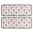thumbnail image 1 of Kitchen Rugs Sets Of 2,White Cow Milk Pattern Anti Fatigue Kitchen Mat Rugs Non Slip Washable,Decorative Kitchen Floor Mats for Kitchen,Sink,Laundry,17"x47"+17"x47", 1 of 5