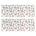 thumbnail image 1 of Kitchen Rugs Sets Of 2,White Cow Milk Strawberry Pattern Anti Fatigue Kitchen Mat Rugs Non Slip Washable,Decorative Kitchen Floor Mats for Kitchen,Sink,Laundry,17"X47", 1 of 5