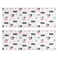 thumbnail image 1 of Kitchen Rugs Sets Of 2,White Cow Moo Pattern Anti Fatigue Kitchen Mat Rugs Non Slip Washable,Decorative Kitchen Floor Mats for Kitchen,Sink,Laundry,17"X47", 1 of 5