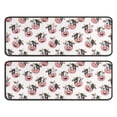 thumbnail image 1 of Kitchen Rugs Sets Of 2,White Cow Smile Pattern Anti Fatigue Kitchen Mat Rugs Non Slip Washable,Decorative Kitchen Floor Mats for Kitchen,Sink,Laundry,17"x47"+17"x47", 1 of 5