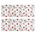 thumbnail image 1 of Kitchen Rugs Sets Of 2,White Cow Strawberry Heart Pattern Anti Fatigue Kitchen Mat Rugs Non Slip Washable,Decorative Kitchen Floor Mats for Kitchen,Sink,Laundry,17"X47", 1 of 5