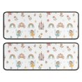 thumbnail image 1 of Kitchen Rugs Sets Of 2,White Fairy Castle Pattern Anti Fatigue Kitchen Mat Rugs Non Slip Washable,Decorative Kitchen Floor Mats for Kitchen,Sink,Laundry,17"x47"+17"x47", 1 of 5