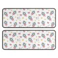 thumbnail image 1 of Kitchen Rugs Sets Of 2,White Fairy Cat Pattern Anti Fatigue Kitchen Mat Rugs Non Slip Washable,Decorative Kitchen Floor Mats for Kitchen,Sink,Laundry,17"x47"+17"x47", 1 of 5