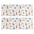 thumbnail image 1 of Kitchen Rugs Sets Of 2,White Princess Castle Pattern Anti Fatigue Kitchen Mat Rugs Non Slip Washable,Decorative Kitchen Floor Mats for Kitchen,Sink,Laundry,17"X47", 1 of 5