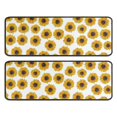 thumbnail image 1 of Kitchen Rugs Sets Of 2,White Small Sunflower Pattern Anti Fatigue Kitchen Mat Rugs Non Slip Washable,Decorative Kitchen Floor Mats for Kitchen,Sink,Laundry,17"x47"+17"x47", 1 of 5