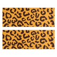 thumbnail image 1 of Kitchen Rugs Sets Of 2,Yellow and Black Of Leopard Print Anti Fatigue Kitchen Mat Rugs Non Slip Washable,Decorative Kitchen Floor Mats for Kitchen,Sink,Laundry,17"X47", 1 of 5