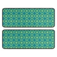 thumbnail image 1 of Kitchen Rugs Sets Of 2,Yellow Lemon Fruit Slices Blue Pattern Anti Fatigue Kitchen Mat Rugs Non Slip Washable,Decorative Kitchen Floor Mats for Kitchen,Sink,Laundry,17"x47"+17"x47", 1 of 5