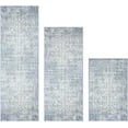 thumbnail image 1 of Kitchen Rugs Sets of 3 Non Slip Washable Kitchen Mats for Floor 3 Piece Set Boho Kitchen Rug Sets Gray Runner Carpets Absorbent for Laundry Room Hallway Sink, 1 of 6