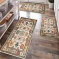thumbnail image 1 of Kitchen Rugs Sets of 3 Non Slip Washable Kitchen Mats for Floor, Waterproof Kitchen Runner Rug, Floor Mat Carpet for Entryway, Laundry, Sink, Hallway, Bathroom, 1 of 12