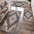 thumbnail image 1 of Kitchen Rugs Sets of 3 Non Slip Washable Kitchen Mats for Floor, Waterproof Kitchen Runner Rug, Floor Mat Carpet for Entryway, Laundry, Sink, Hallway, Bathroom, 1 of 12