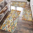 thumbnail image 1 of Kitchen Rugs Sets of 3 Non Slip Washable Kitchen Mats for Floor, Waterproof Kitchen Runner Rug, Floor Mat Carpet for Entryway, Laundry, Sink, Hallway, Bathroom, 1 of 10