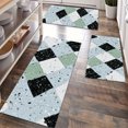 thumbnail image 1 of Kitchen Rugs Sets of 3 Non Slip Washable Kitchen Mats for Floor, Waterproof Kitchen Runner Rug, Floor Mat Carpet for Entryway, Laundry, Sink, Hallway, Bathroom, 1 of 10