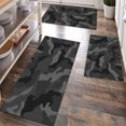 thumbnail image 1 of Kitchen Rugs Sets of 3 Non Slip Washable Kitchen Mats for Floor, Waterproof Kitchen Runner Rug, Floor Mat Carpet for Entryway, Laundry, Sink, Hallway, Bathroom, 1 of 10
