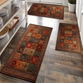 thumbnail image 1 of Kitchen Rugs Sets of 3 Non Slip Washable Kitchen Mats for Floor, Waterproof Kitchen Runner Rug, Floor Mat Carpet for Entryway, Laundry, Sink, Hallway, Bathroom, 1 of 12