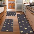 thumbnail image 1 of Kitchen Rugs Sets of 3 Non Slip Washable Kitchen Mats for Floor, Waterproof Kitchen Runner Rug, Floor Mat Carpet for Entryway, Laundry, Sink, Hallway, Bathroom, 1 of 10
