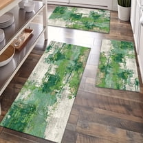 Kitchen Rugs Sets of 3 Non Slip Washable Kitchen Mats for Floor, Waterproof Kitchen Runner Rug, Floor Mat Carpet for Entryway, Laundry, Sink, Hallway, Bathroom