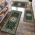 thumbnail image 1 of Kitchen Rugs Sets of 3 Non Slip Washable Kitchen Mats for Floor, Waterproof Kitchen Runner Rug, Floor Mat Carpet for Entryway, Laundry, Sink, Hallway, Bathroom, 1 of 10