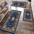 thumbnail image 1 of Kitchen Rugs Sets of 3 Non Slip Washable Kitchen Mats for Floor, Waterproof Kitchen Runner Rug, Floor Mat Carpet for Entryway, Laundry, Sink, Hallway, Bathroom, 1 of 10