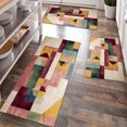 thumbnail image 1 of Kitchen Rugs Sets of 3 Non Slip Washable Kitchen Mats for Floor, Waterproof Kitchen Runner Rug, Floor Mat Carpet for Entryway, Laundry, Sink, Hallway, Bathroom, 1 of 12