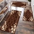thumbnail image 1 of Kitchen Rugs Sets of 3 Non Slip Washable Kitchen Mats for Floor, Waterproof Kitchen Runner Rug, Floor Mat Carpet for Entryway, Laundry, Sink, Hallway, Bathroom, 1 of 12