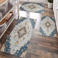 thumbnail image 1 of Kitchen Rugs Sets of 3 Non Slip Washable Kitchen Mats for Floor, Waterproof Kitchen Runner Rug, Floor Mat Carpet for Entryway, Laundry, Sink, Hallway, Bathroom, 1 of 12
