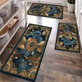 thumbnail image 1 of Kitchen Rugs Sets of 3 Non Slip Washable Kitchen Mats for Floor, Waterproof Kitchen Runner Rug, Floor Mat Carpet for Entryway, Laundry, Sink, Hallway, Bathroom, 1 of 12
