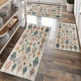 thumbnail image 1 of Kitchen Rugs Sets of 3 Non Slip Washable Kitchen Mats for Floor, Waterproof Kitchen Runner Rug, Floor Mat Carpet for Entryway, Laundry, Sink, Hallway, Bathroom, 1 of 12