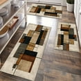 thumbnail image 1 of Kitchen Rugs Sets of 3 Non Slip Washable Kitchen Mats for Floor, Waterproof Kitchen Runner Rug, Floor Mat Carpet for Entryway, Laundry, Sink, Hallway, Bathroom, 1 of 12