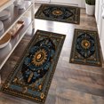 thumbnail image 1 of Kitchen Rugs Sets of 3 Non Slip Washable Kitchen Mats for Floor, Waterproof Kitchen Runner Rug, Floor Mat Carpet for Entryway, Laundry, Sink, Hallway, Bathroom, 1 of 12