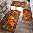 thumbnail image 1 of Kitchen Rugs Sets of 3 Non Slip Washable Kitchen Mats for Floor, Waterproof Kitchen Runner Rug, Floor Mat Carpet for Entryway, Laundry, Sink, Hallway, Bathroom, 1 of 12