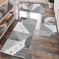 thumbnail image 1 of Kitchen Rugs Sets of 3 Non Slip Washable Kitchen Mats for Floor, Waterproof Kitchen Runner Rug, Floor Mat Carpet for Entryway, Laundry, Sink, Hallway, Bathroom, 1 of 10
