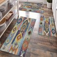 thumbnail image 1 of Kitchen Rugs Sets of 3 Non Slip Washable Kitchen Mats for Floor, Waterproof Kitchen Runner Rug, Floor Mat Carpet for Entryway, Laundry, Sink, Hallway, Bathroom, 1 of 12