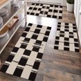 thumbnail image 1 of Kitchen Rugs Sets of 3 Non Slip Washable Kitchen Mats for Floor, Waterproof Kitchen Runner Rug, Floor Mat Carpet for Entryway, Laundry, Sink, Hallway, Bathroom, 1 of 10