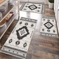 thumbnail image 1 of Kitchen Rugs Sets of 3 Non Slip Washable Kitchen Mats for Floor, Waterproof Kitchen Runner Rug, Floor Mat Carpet for Entryway, Laundry, Sink, Hallway, Bathroom, 1 of 12