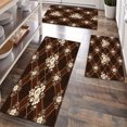 thumbnail image 1 of Kitchen Rugs Sets of 3 Non Slip Washable Kitchen Mats for Floor, Waterproof Kitchen Runner Rug, Floor Mat Carpet for Entryway, Laundry, Sink, Hallway, Bathroom, 1 of 12