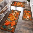 thumbnail image 1 of Kitchen Rugs Sets of 3 Non Slip Washable Kitchen Mats for Floor, Waterproof Kitchen Runner Rug, Floor Mat Carpet for Entryway, Laundry, Sink, Hallway, Bathroom, 1 of 12