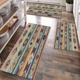 thumbnail image 1 of Kitchen Rugs Sets of 3 Non Slip Washable Kitchen Mats for Floor, Waterproof Kitchen Runner Rug, Floor Mat Carpet for Entryway, Laundry, Sink, Hallway, Bathroom, 1 of 12