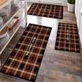 thumbnail image 1 of Kitchen Rugs Sets 3 Piece with Runner Floral Kitchen Floor Mat Carpet Farmhouse Rugs and Mats Non Skid Washable Runner Rug for Kitchen Office Sink Laundry, 1 of 12