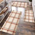 thumbnail image 1 of Kitchen Rugs Sets 3 Piece with Runner Floral Kitchen Floor Mat Carpet Farmhouse Rugs and Mats Non Skid Washable Runner Rug for Kitchen Office Sink Laundry, 1 of 12