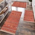 thumbnail image 1 of Kitchen Rugs Sets 3 Piece with Runner Floral Kitchen Floor Mat Carpet Farmhouse Rugs and Mats Non Skid Washable Runner Rug for Kitchen Office Sink Laundry, 1 of 12