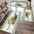 thumbnail image 1 of Kitchen Rugs Sets 3 Piece with Runner Floral Kitchen Floor Mat Carpet Farmhouse Rugs and Mats Non Skid Washable Runner Rug for Kitchen Office Sink Laundry, 1 of 12
