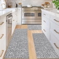 thumbnail image 1 of Kitchen Rugs Sets 3 Piece with Runner Soft Boho Kitchen Floor Mat Farmhouse Laundry Room Rugs and Mats Set Non Skid Washable for Kitchen Floor Office Sink Hallway, 1 of 6