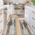 thumbnail image 1 of Kitchen Rugs Sets 3 Piece with Runner Soft Kitchen Floor Mat Farmhouse Kitchen Carpets and Rugs Non Slip Washable for Bathroom Entryway Indoor Front Door Laundry, 1 of 6