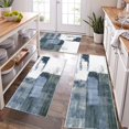 thumbnail image 1 of Kitchen Rugs Sets of 3, Kitchen Runner Rugs Non Slip Washable, Boho Kitchen Mats for Floor, Indoor Door Mat Entrance, Laundry Room Rug, Thick Kitchen Floor Mat Carpet, 1 of 7